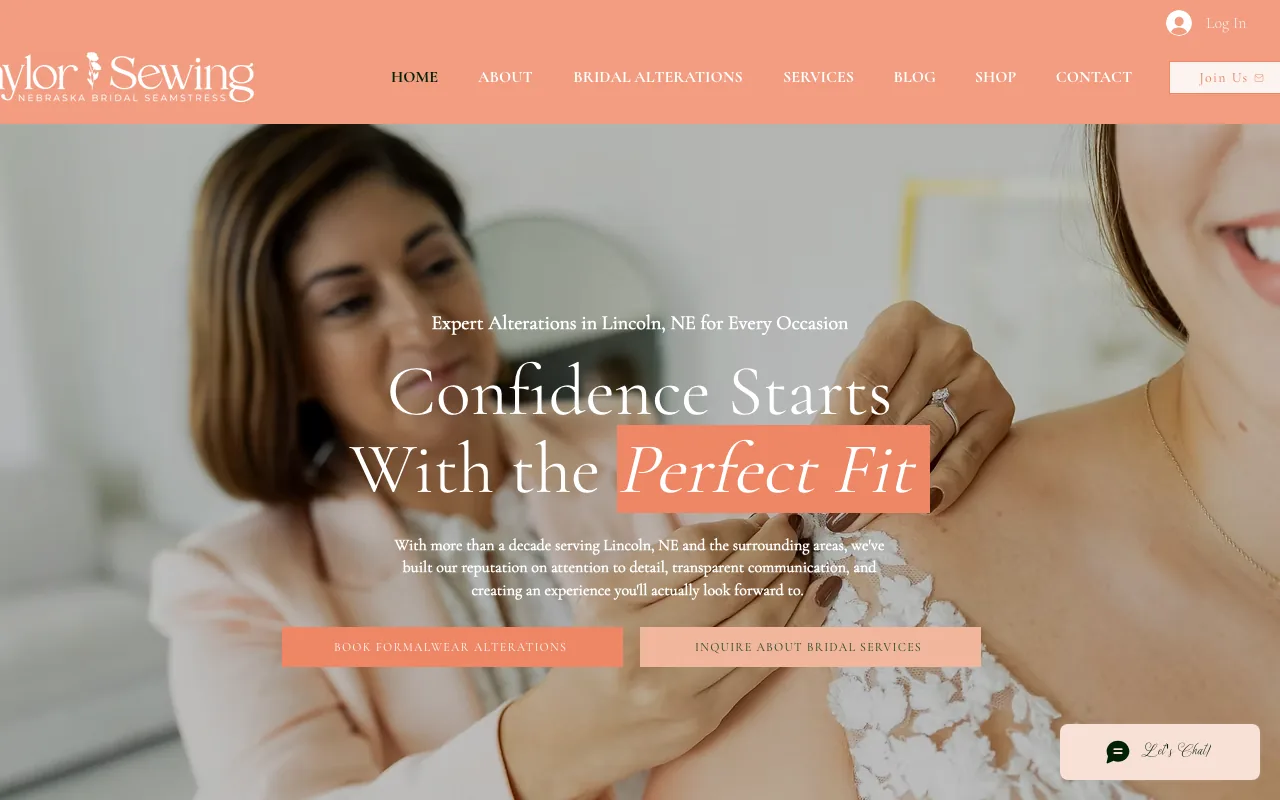 Saylor Sewing homepage